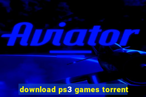 download ps3 games torrent